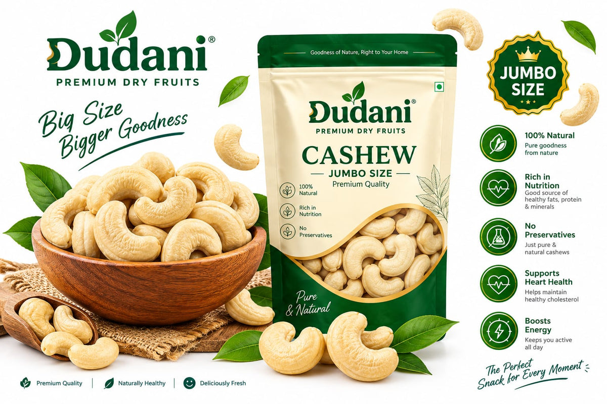 Dudani Premium Cashew - Whole Kaju (200g)